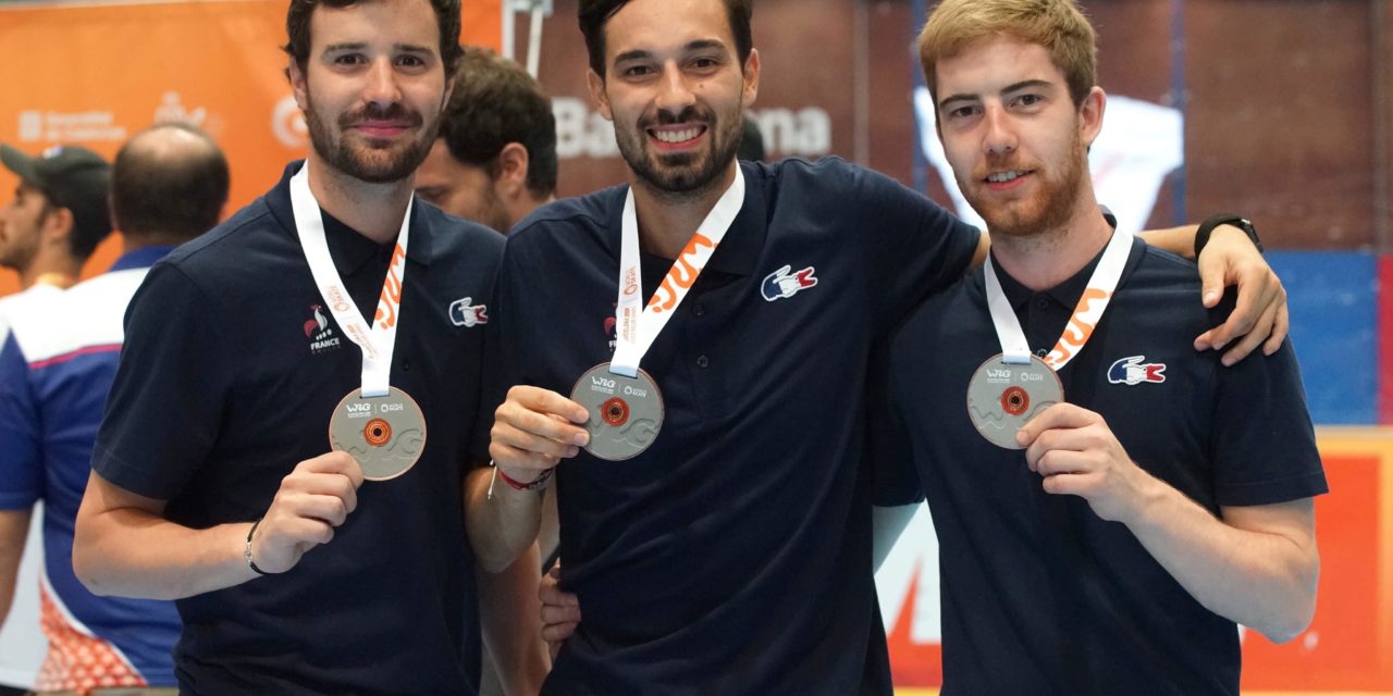 4 Yeti’s Grenoble médaillés aux World Roller Games 2019 à Barcelone