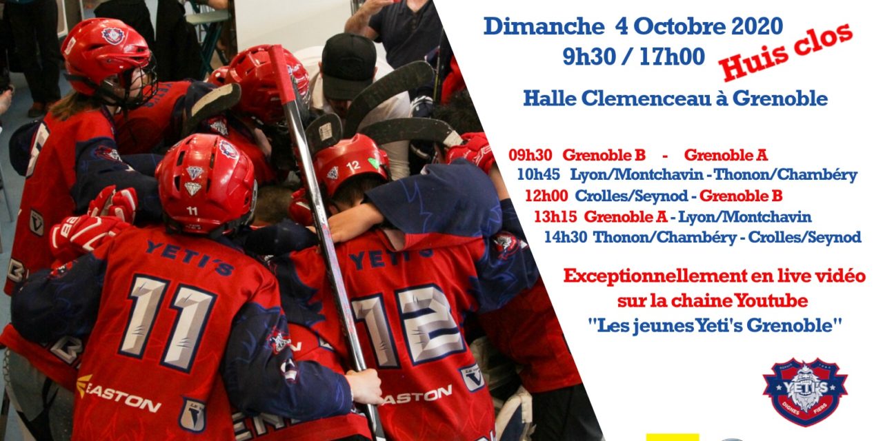 U17 Journée 2 à huis clos mais en direct live