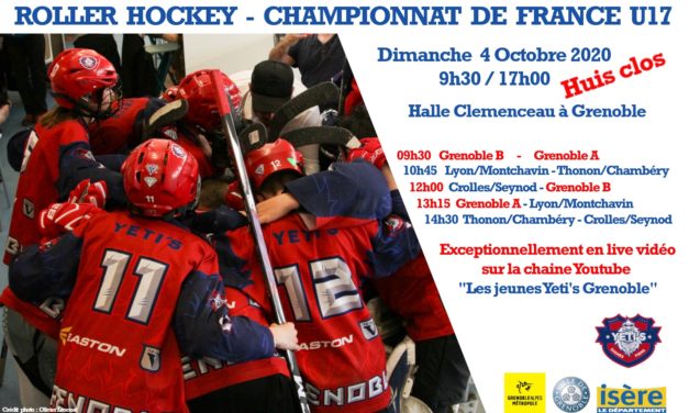 U17 Journée 2 à huis clos mais en direct live
