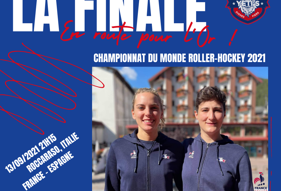 l’équipe de France féminine senior en finale du championnat du Monde