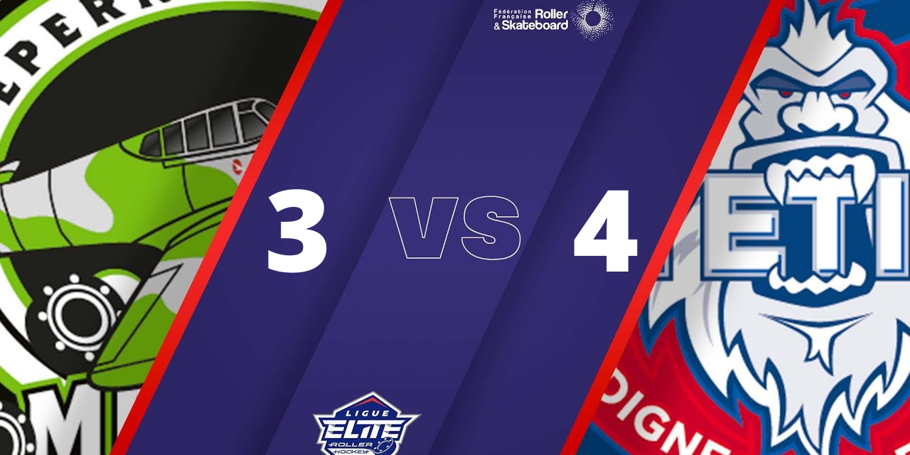 [ELITE 2021-2022] Épisode 5/18 Victoire des Yeti’s Grenoble sur le score de 4 à 3