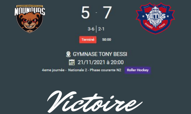 [N2 2021-2022] 4ème journée Victoire face à NICE
