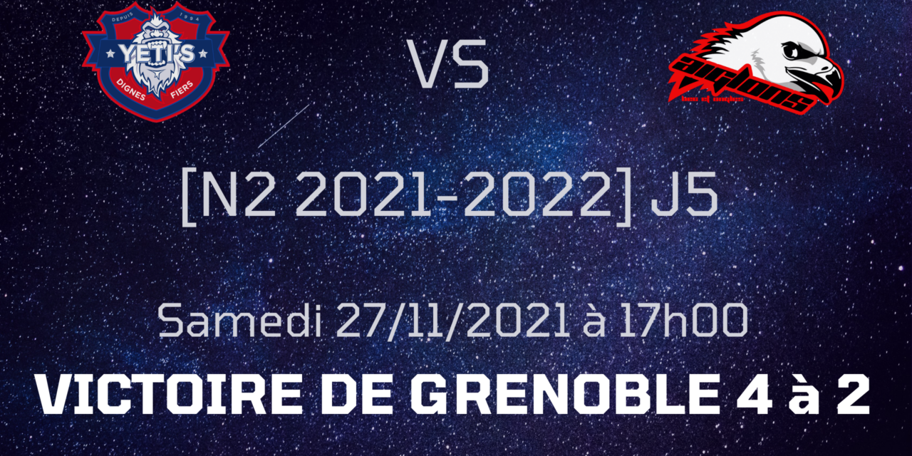 [N2 2021-2022] Journée 5 Victoire de Grenoble