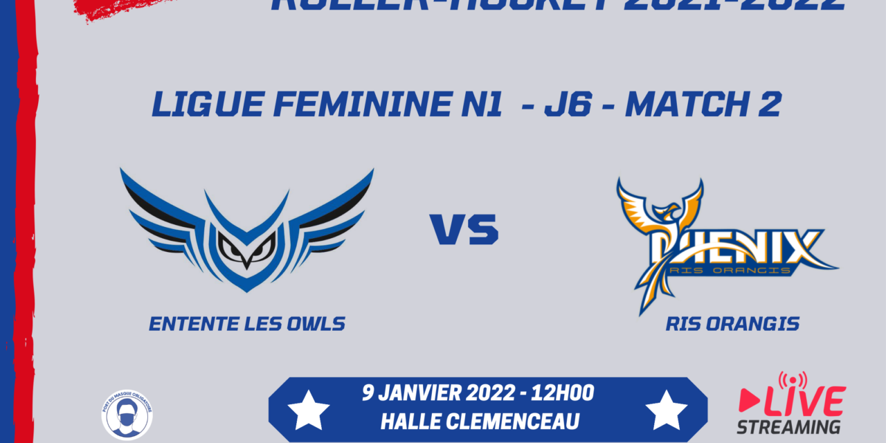 LIVE [FEMININE 2021-2022] Journée 6 Match 2