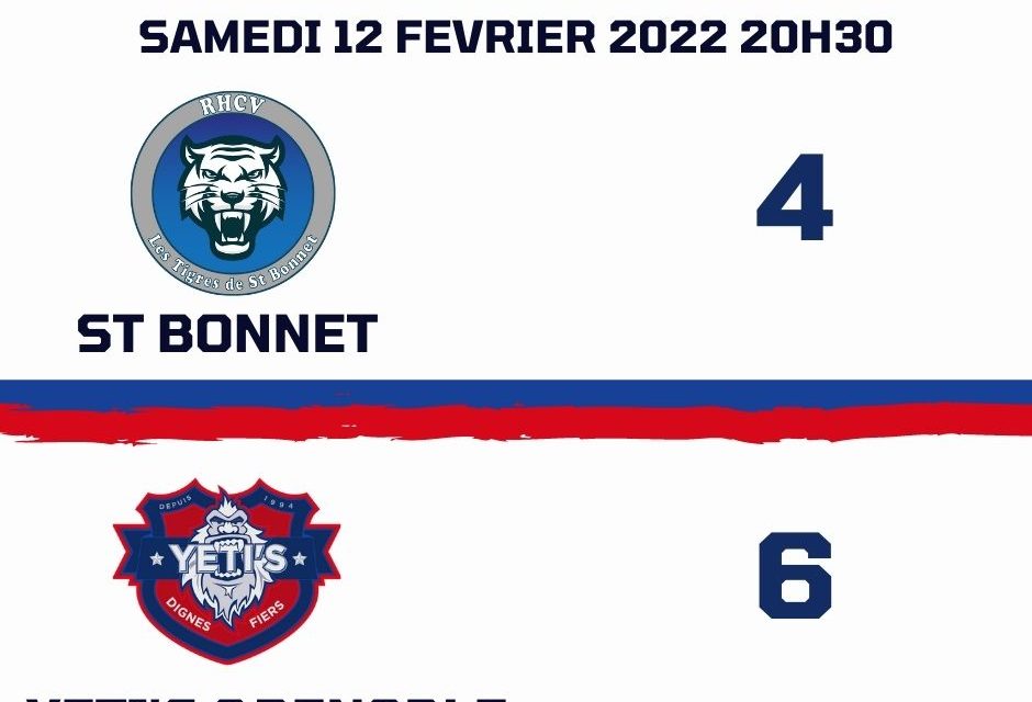 [N2 2021-2022] Journée 10 Victoire des YETI’S Grenoble